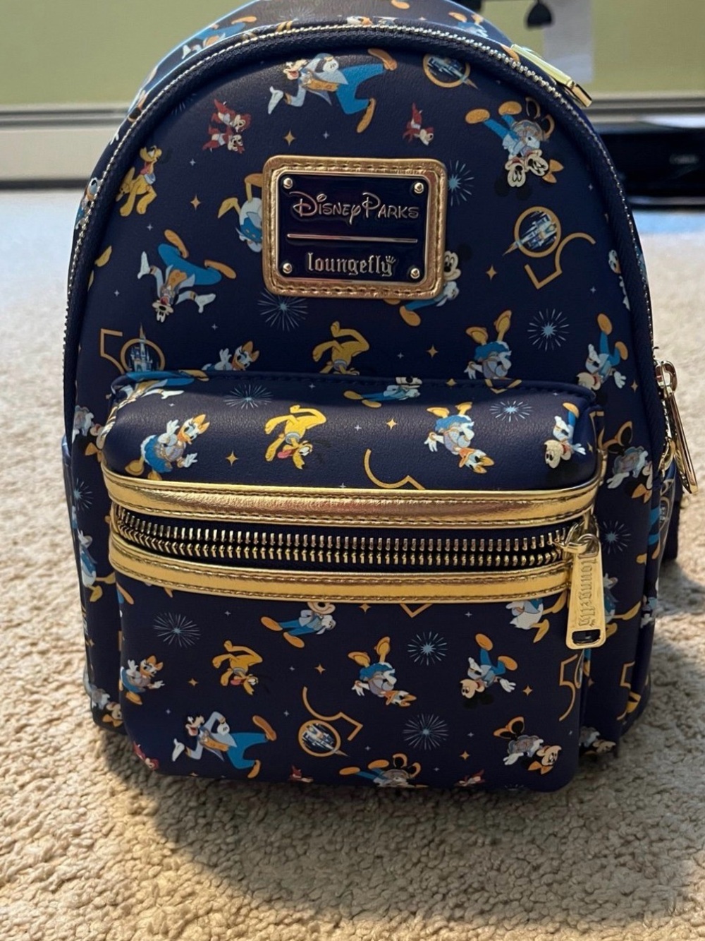 Disney World 50th Anniversary Loungefly Backpack